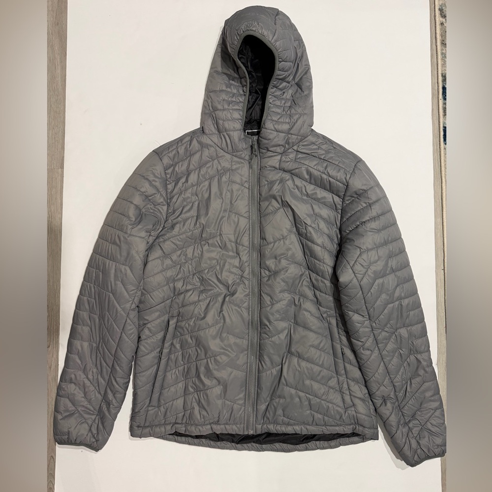 Wild Wear Hooded Puffer Coat  XXL Gray